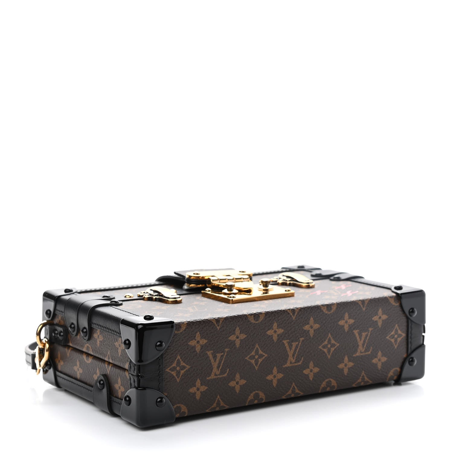 Louis Vuitton Monogram Petite Malle Black 4 of 8