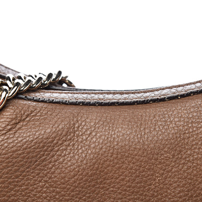 Gucci Cellarius Calfskin Medium Soho Chain Hobo Acero 9 of 13