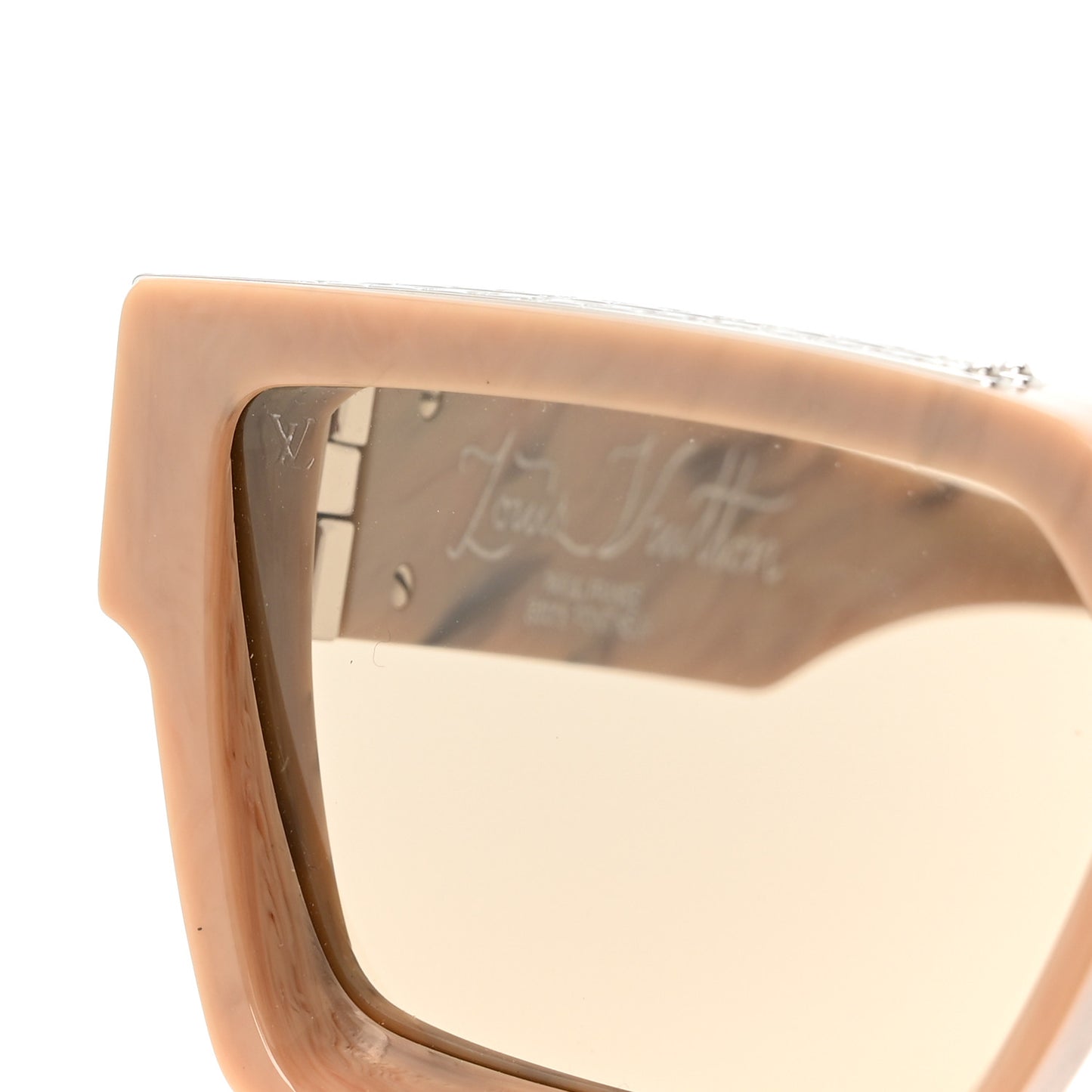 Acetate 1.1 Millionaires Sunglasses Z1336W Camel Marble