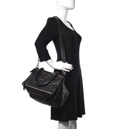 Givenchy Tumbled Sheepskin Medium Pandora Black 2 of 8