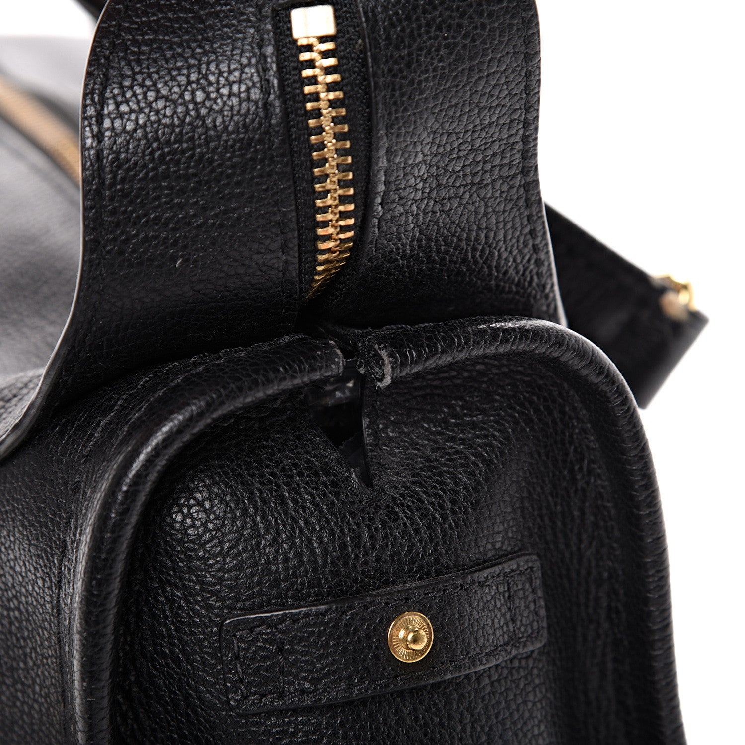 Marc Jacobs Pebbled Calfskin Wellington Satchel Black 17 of 17