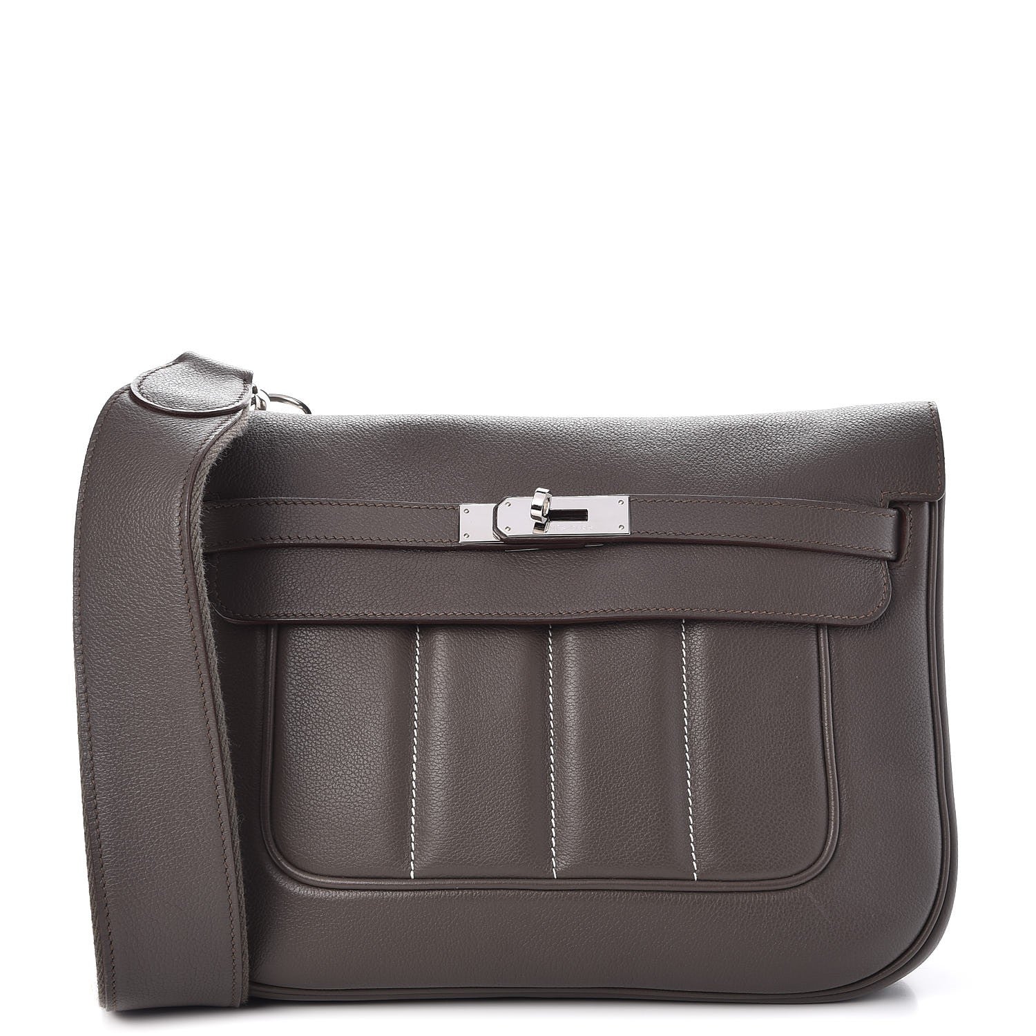 Hermes Evercolor Sac Berline 28 Etain 1 of 11