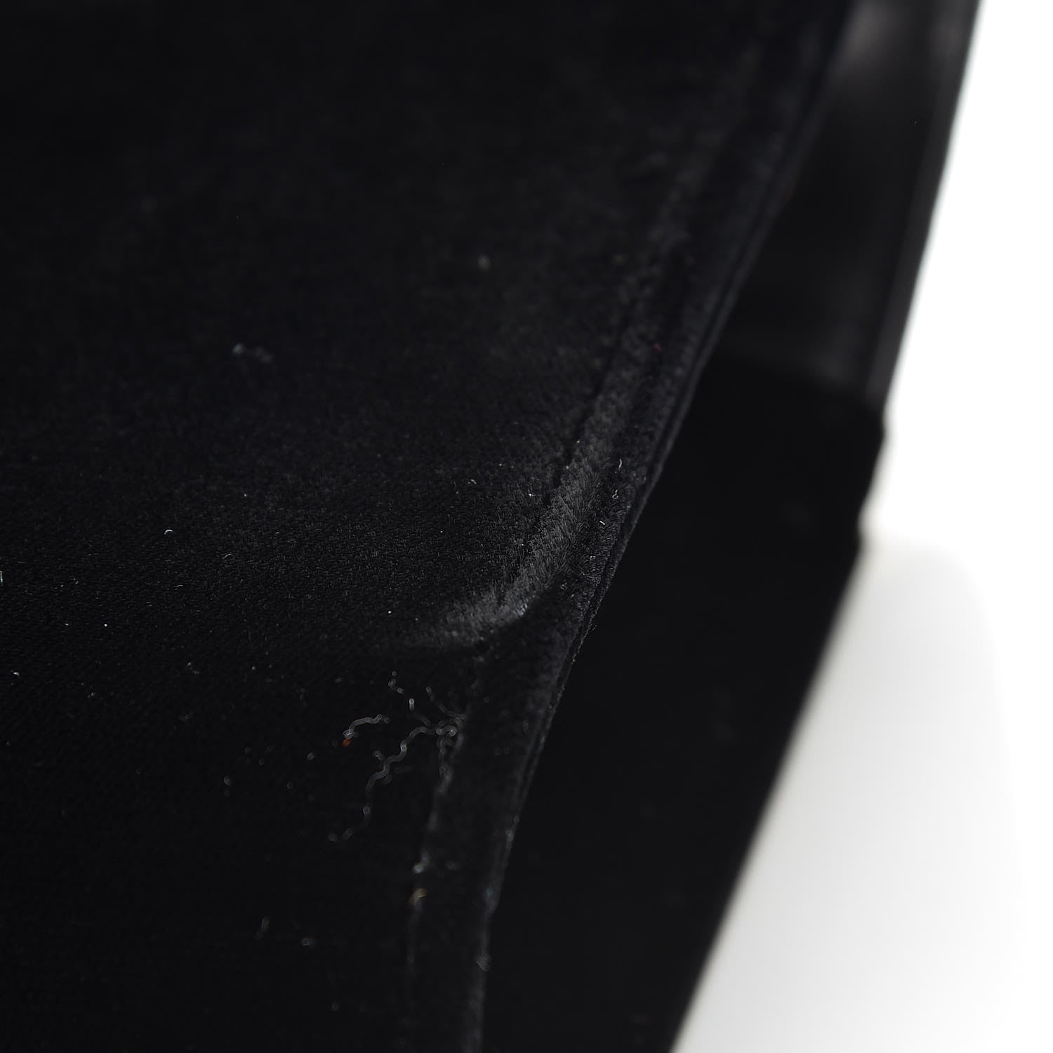 Saint Laurent Velvet Embroidered Small Monogram Kate Satchel Black 12 of 12