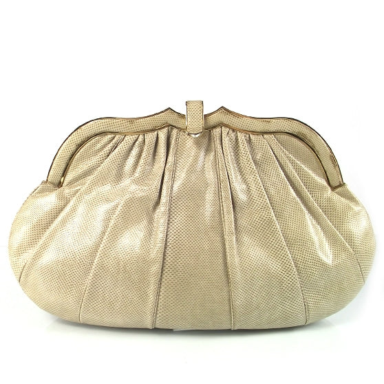 Karung Snakeskin Evening Bag