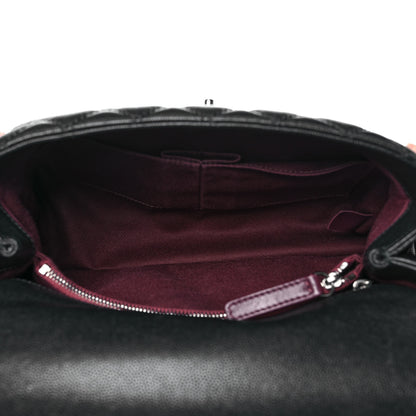 Chanel Caviar Quilted Small Coco Handle Flap Black 5 of 10