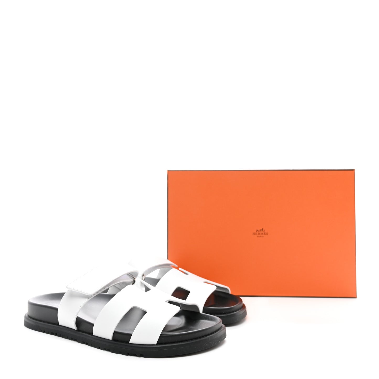 Calfskin Womens Chypre Sandals 39 White