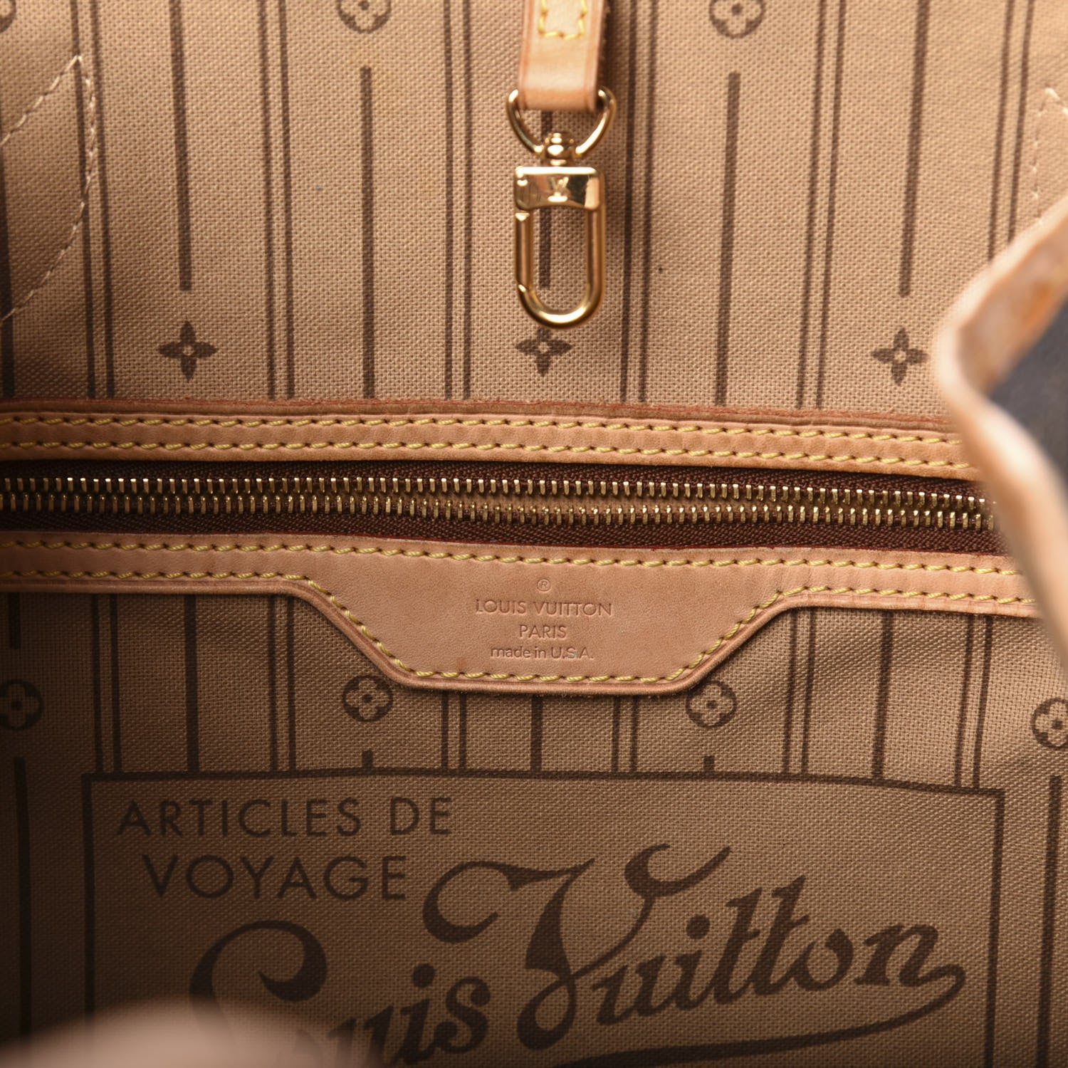 Louis Vuitton Monogram Neverfull MM 6 of 10