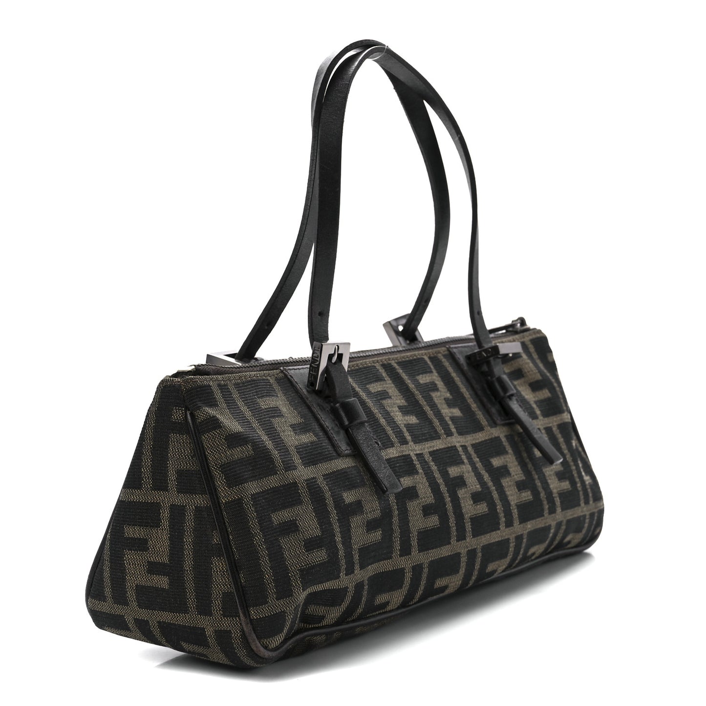 Zucca Buckle Shoulder Bag Tobacco