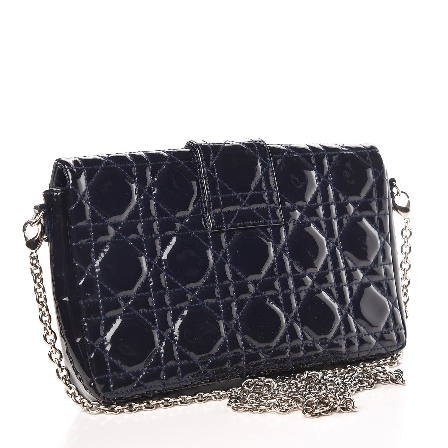 Patent Cannage New Lock Pouch Navy Blue