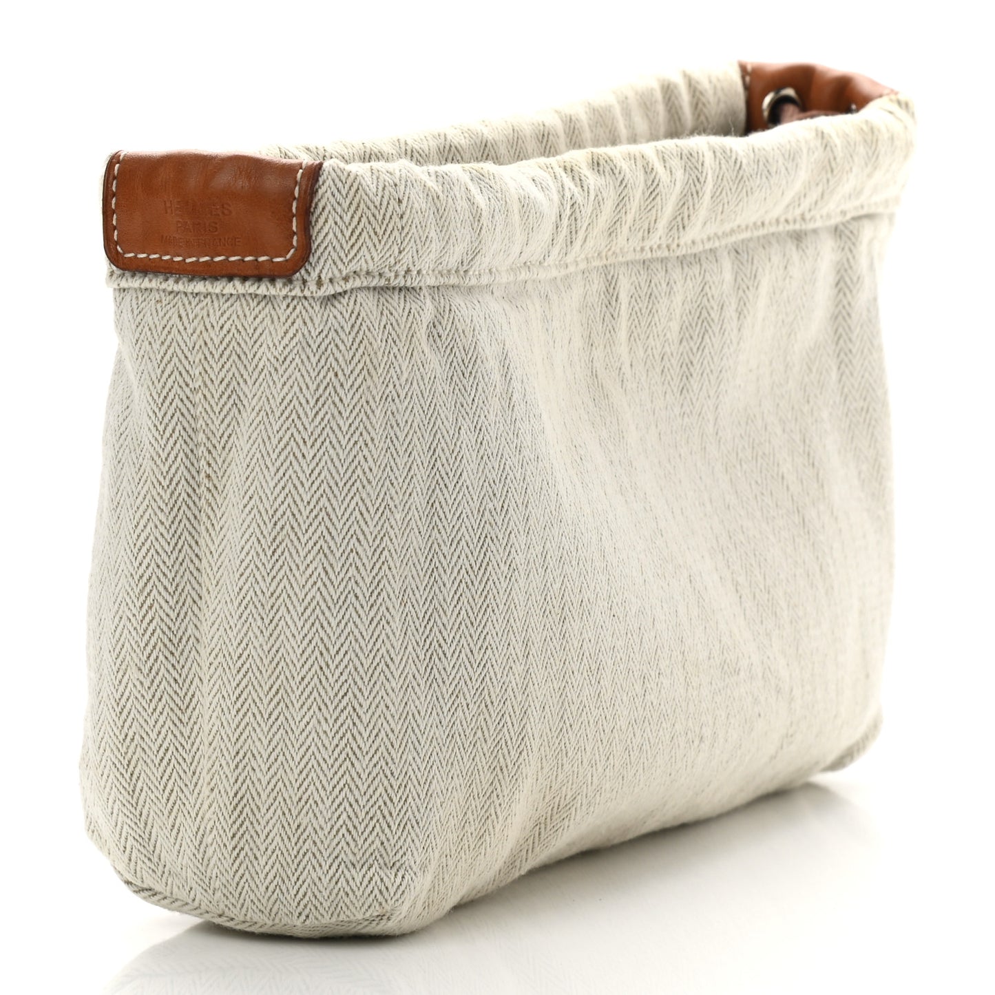 Canvas Barenia Fourbi 20 PM Pouch Naturel Fauve