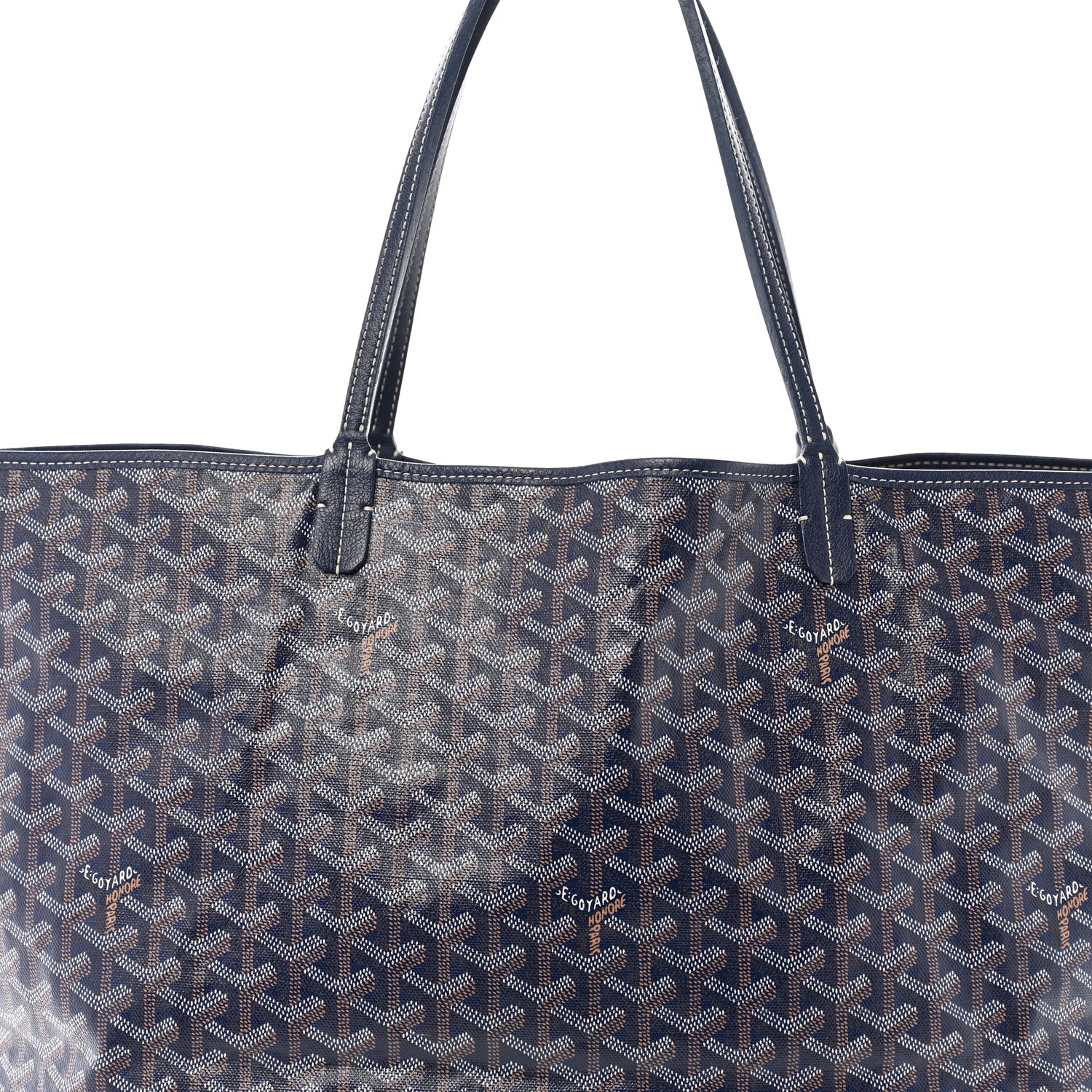 Goyard Goyardine Saint Louis GM Navy 9 of 12
