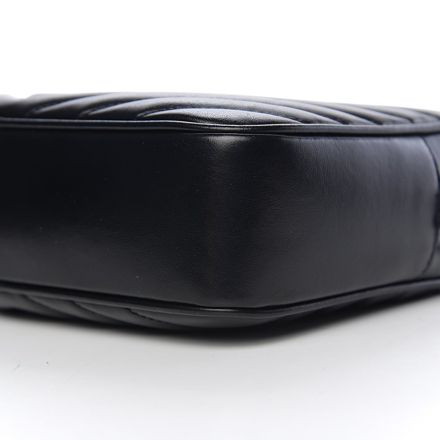 Calfskin Matelasse Monogram Lou Camera Bag Black