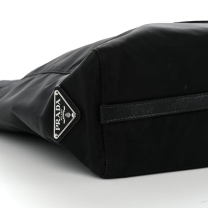 Prada X JAMES JEAN Tessuto Nylon Patch Shopping Tote Black 9 of 12