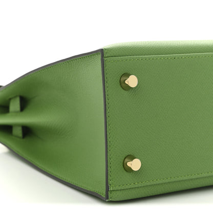 Hermes Epsom Kelly Sellier 25 Vert Yucca 9 of 11
