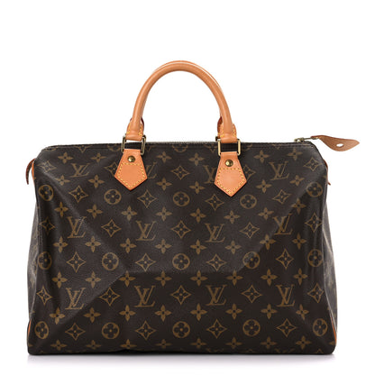 Louis Vuitton Monogram Speedy 35 1 of 22
