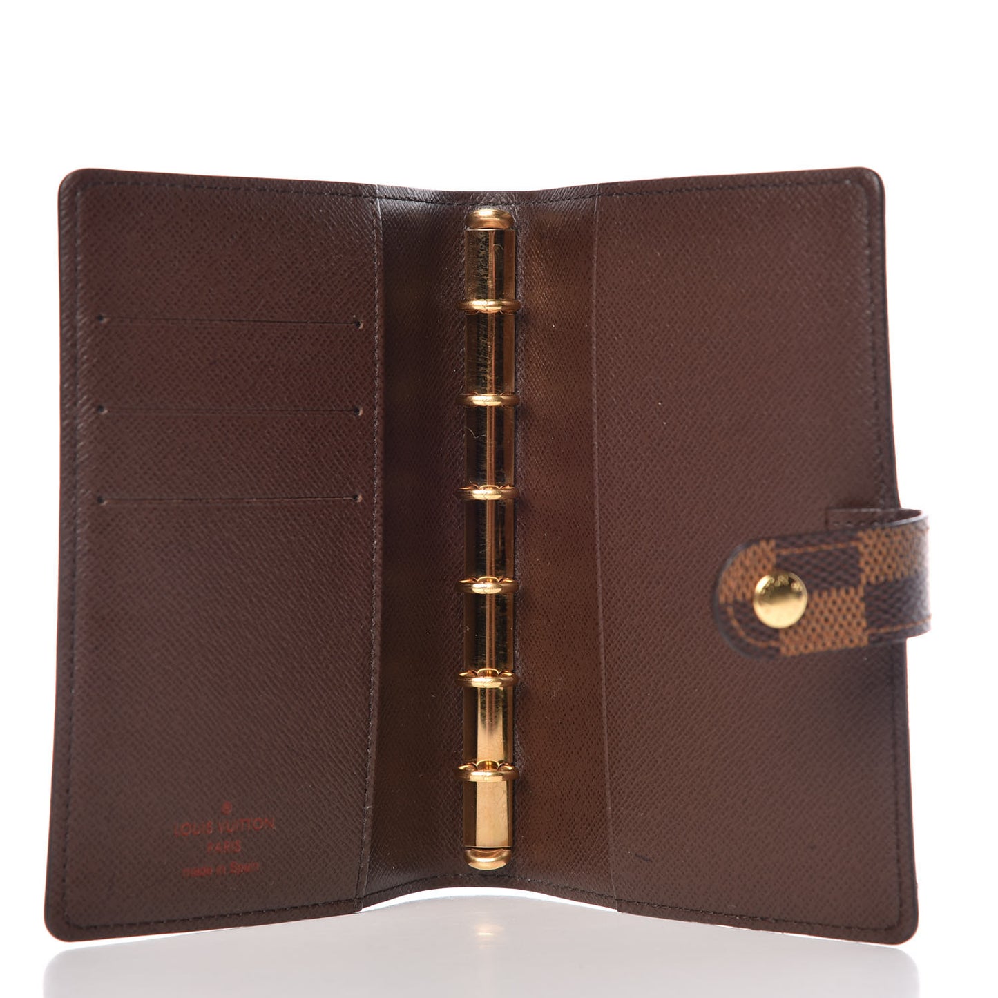 Damier Ebene Small Ring Agenda Cover