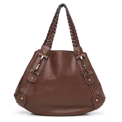 Gucci Calfskin Pelham Shoulder Bag Brown 1 of 15