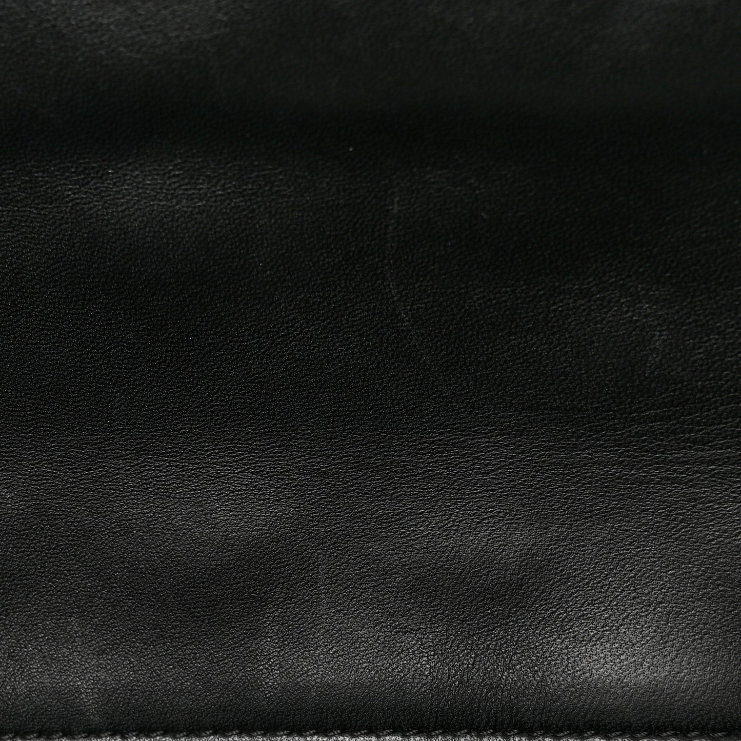 Lambskin Quilted Fold Up Again Clutch Black