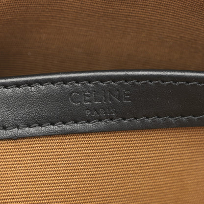 Celine Triomphe Canvas Medium Messenger Bag Black 6 of 10