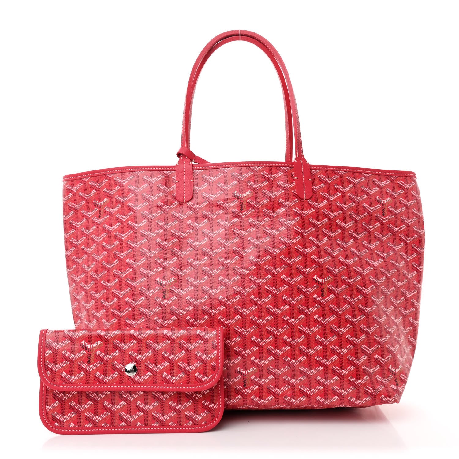 Goyard Goyardine Le Jardin Saint Louis PM Fuchsia 3 of 12