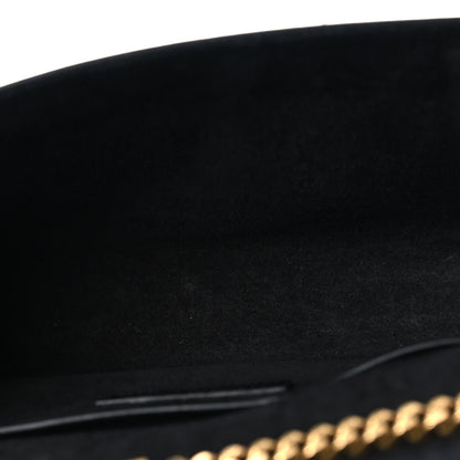 Saint Laurent Metallic Calfskin Small Classic Monogram Kate Tassel Satchel Gold 5 of 10