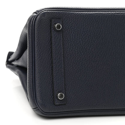 Hermes Togo Birkin 30 Bleu Nuit 9 of 13