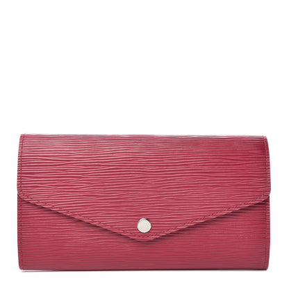 Louis Vuitton Epi Sarah Wallet NM Fuchsia 1 of 9