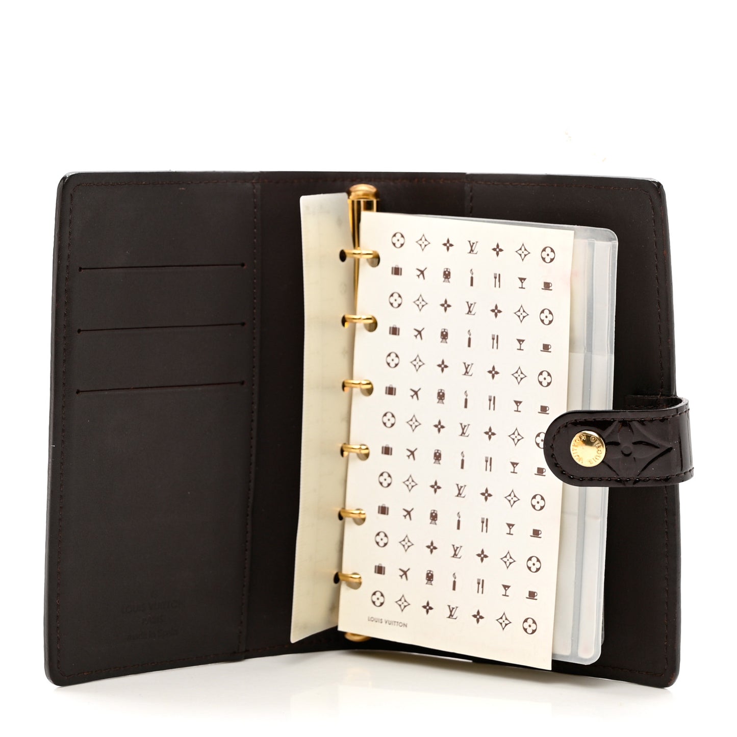 Vernis Small Ring Agenda Cover Amarante