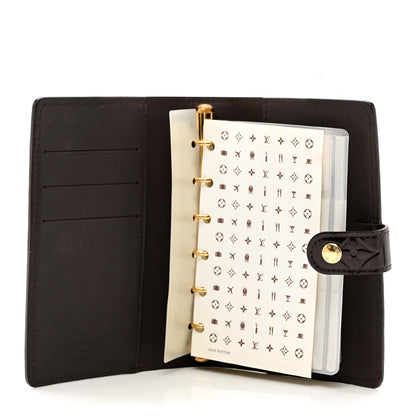 Louis Vuitton Vernis Small Ring Agenda Cover Amarante 5 of 7