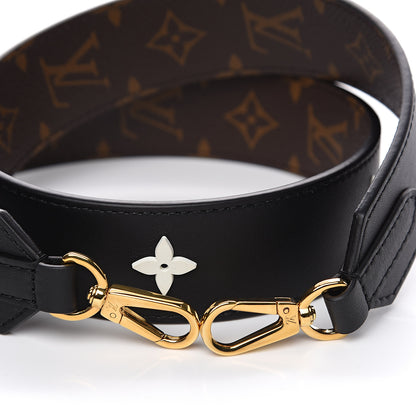 Louis Vuitton Monogram Letter Bandouliere Shoulder Strap Black 5 of 7
