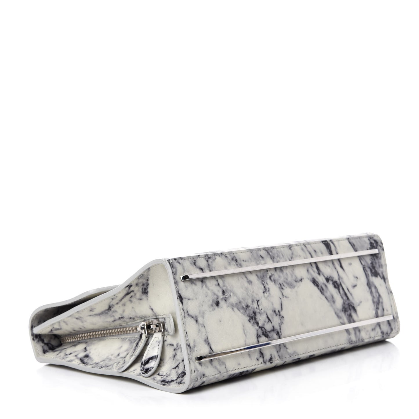 Veau Marbre Le Dix S New Cartable Briefcase Blanc Marbre Black