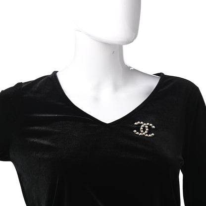 Chanel Pearl CC Brooch Gold 2 of 4