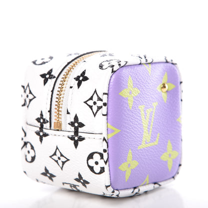 Louis Vuitton Monogram Giant Cube Coin Purse Pink 3 of 7