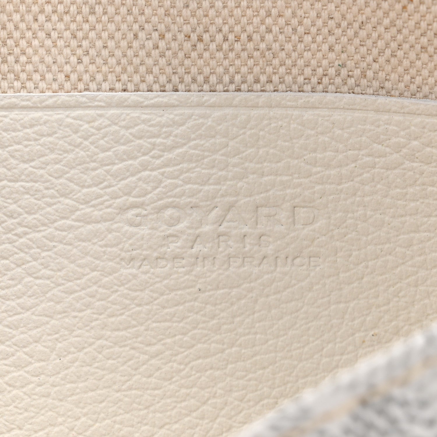 Goyard Goyardine Plumet Wallet Clutch White 6 of 9