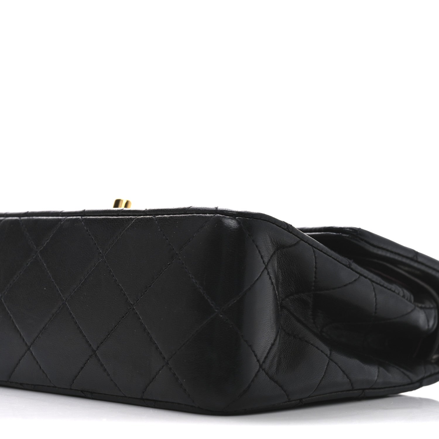 Chanel Lambskin Quilted Small Double Flap Black 10 of 10