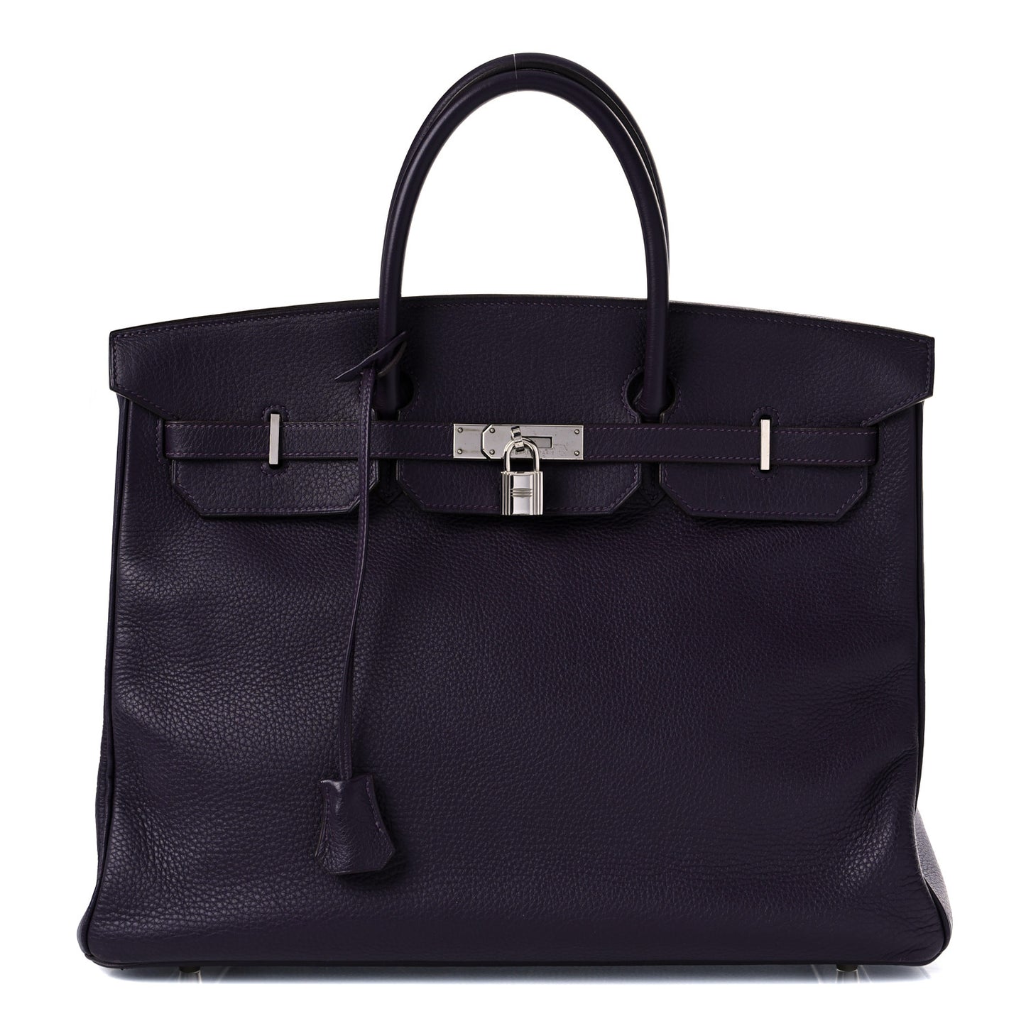 Taurillon Clemence Birkin 40 Raisin