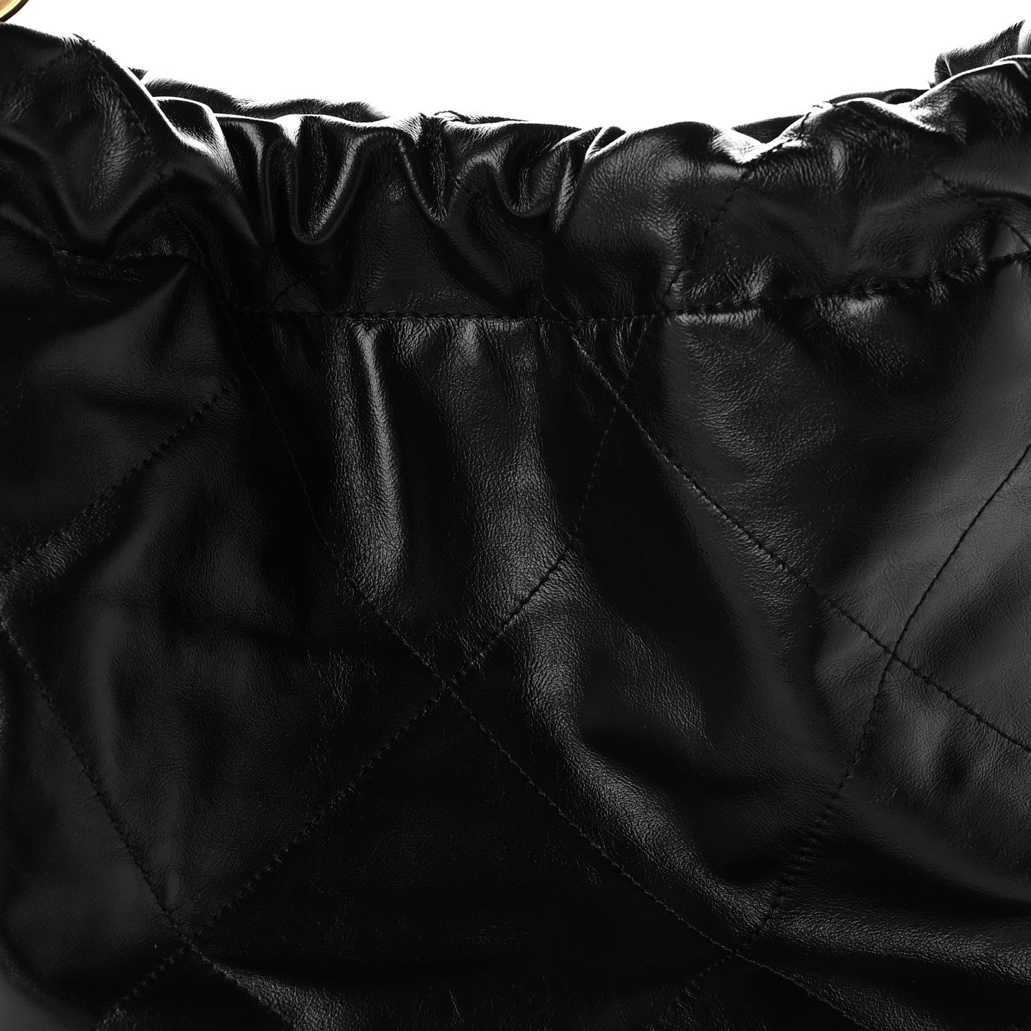 Chanel Shiny Calfskin Quilted Chanel 22 Black 9 of 11