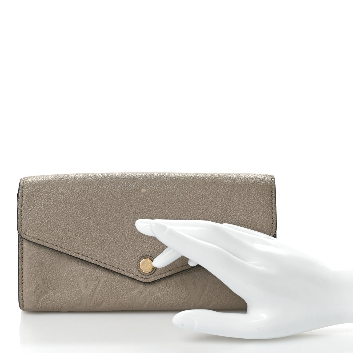 Louis Vuitton Empreinte Sarah Wallet NM Tourterelle 2 of 8