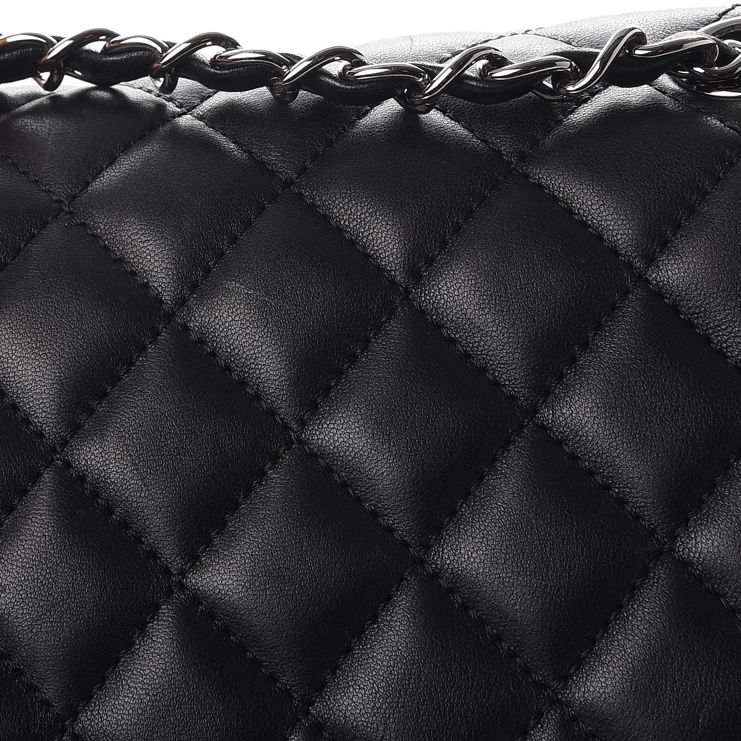 Chanel Calfskin Quilted Large Urban Spirit Backpack Black 8 of 9