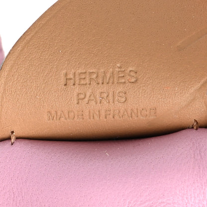 Hermes Milo Lambskin Grigri Rodeo Pegase Horse Bag Charm PM Mauve Sylvestre Craie Chai 3 of 5