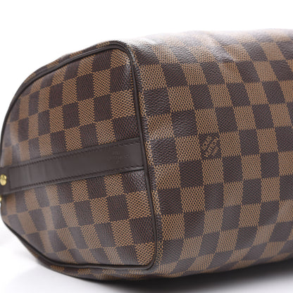 Louis Vuitton Damier Ebene Speedy Bandouliere 25 7 of 10