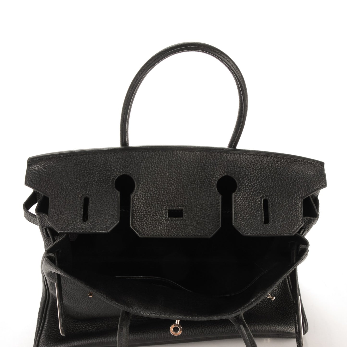 Taurillon Clemence Birkin 30 Black