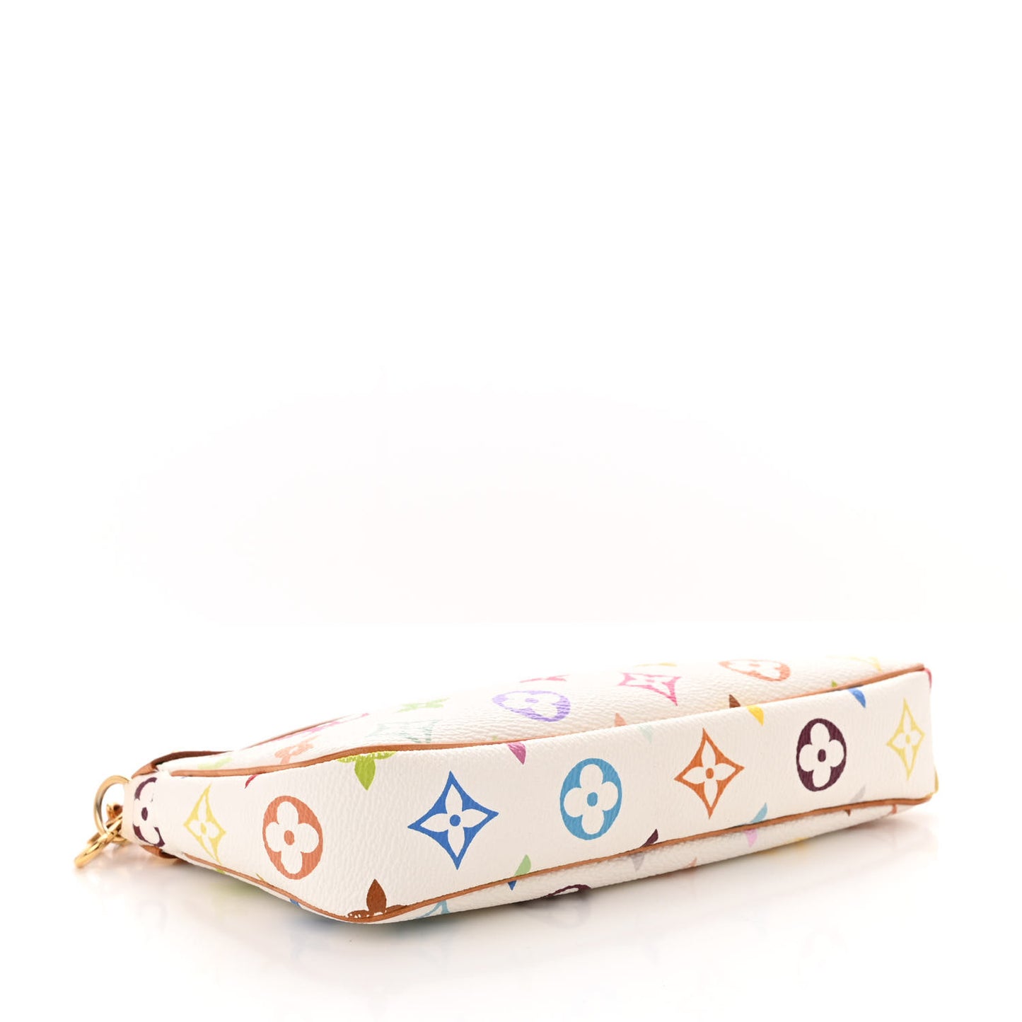 Monogram Multicolor Pochette Accessories White