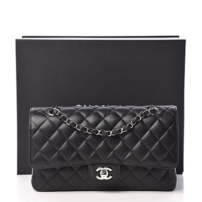 Chanel Caviar Quilted Medium Double Flap Black 13 of 13