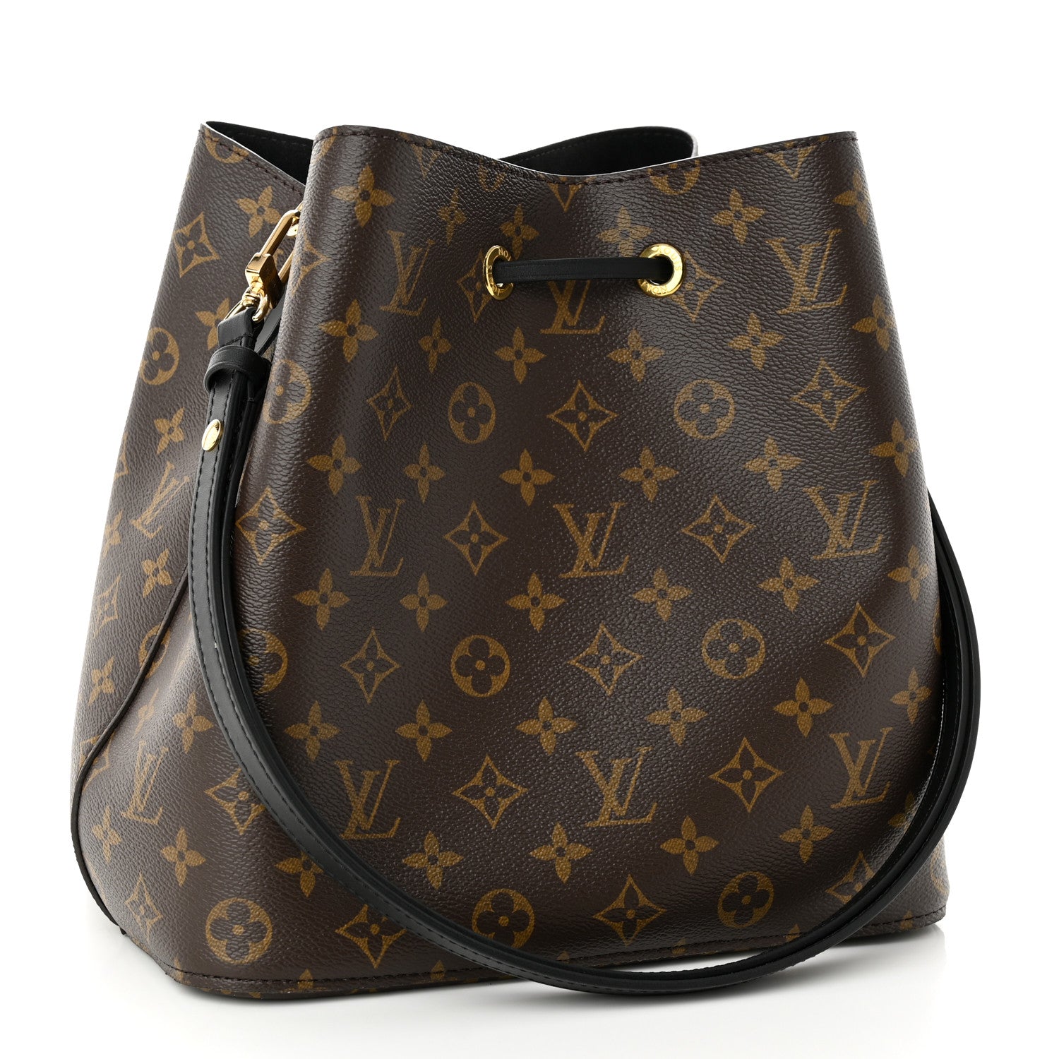 Louis Vuitton Monogram Neonoe MM Black 3 of 9