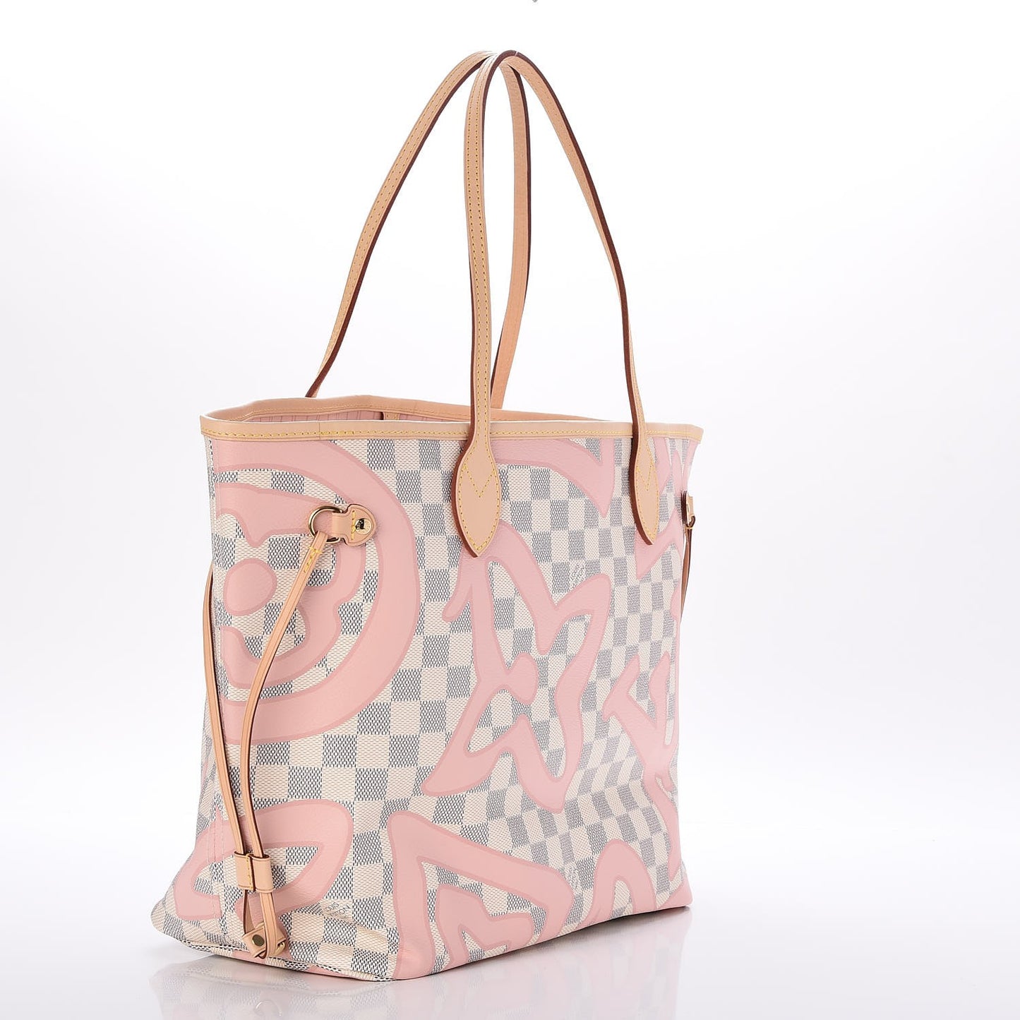 LOUIS VUITTON Damier Azur Tahitienne Neverfull MM