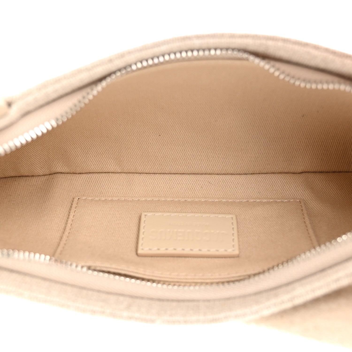 Jacquemus Grosgrain Le Bisou Crossbody Greige 5 of 9