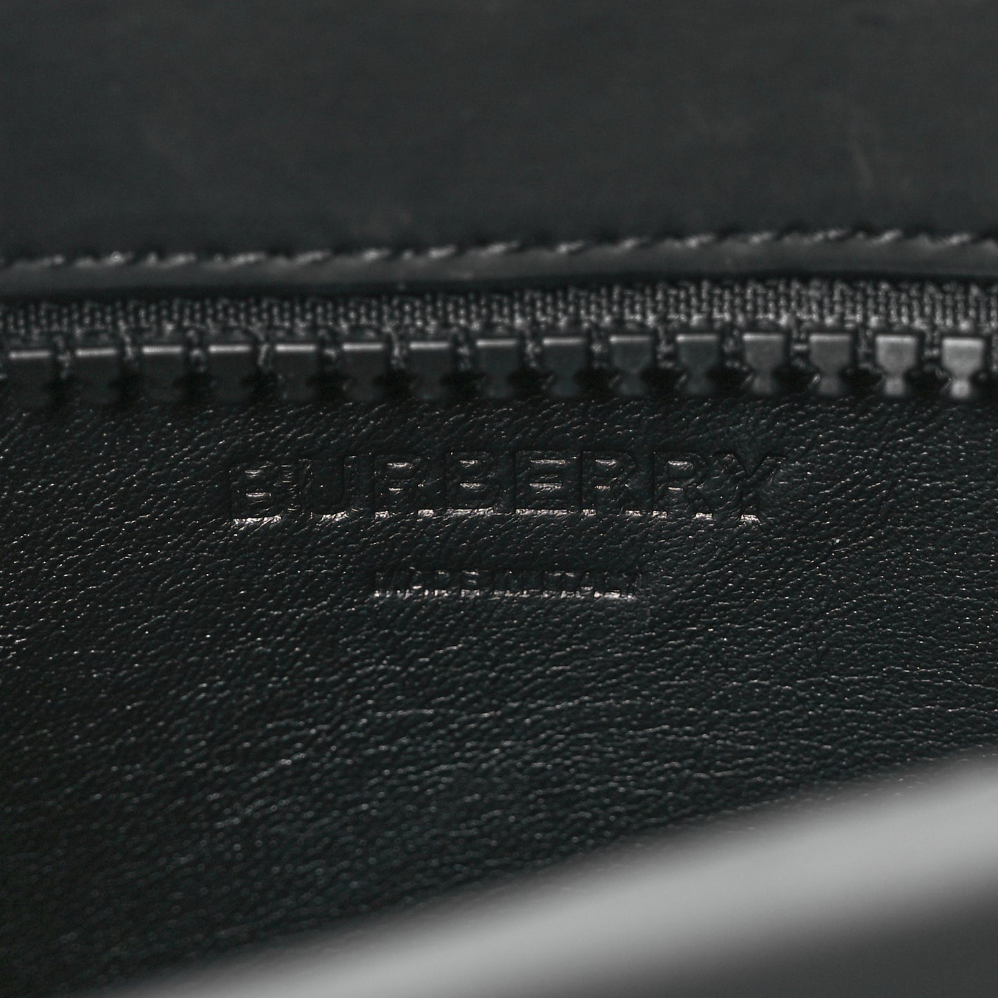 Rubberised Cotton Foldover Pocket Bag Black