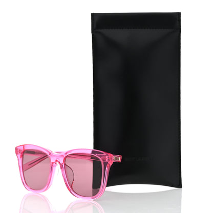 Saint Laurent Acetate SL 587 Sunglasses Pink 8 of 8