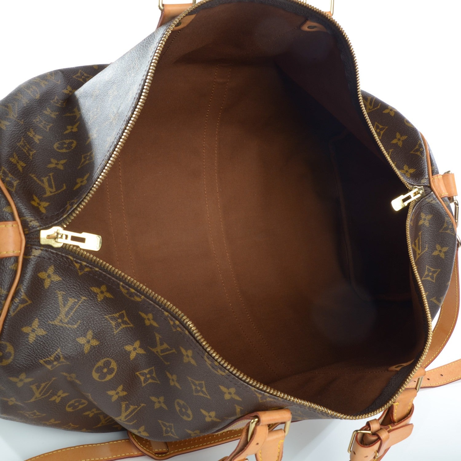 Louis Vuitton Monogram Keepall Bandouliere 55 9 of 14